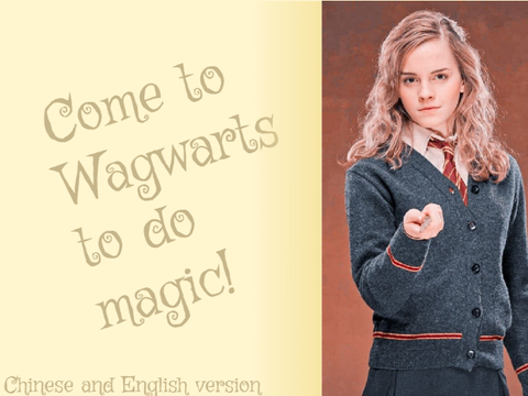 Cast a spell at Hogwarts with Hermione! [ HARRYPOTTER ] HP