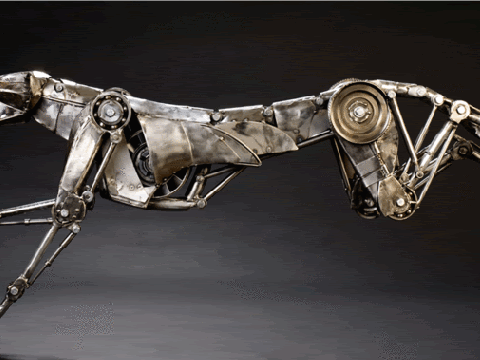 steam punk cheetah animetion