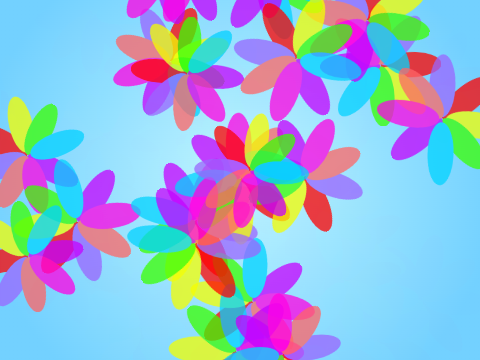flowers and colors