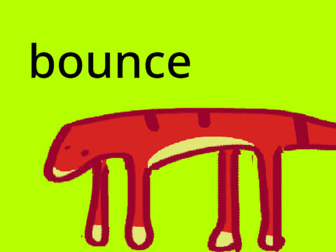 bounce with me meme *flash + bright colour warning*