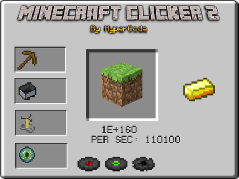 Minecraft Clicker 2  remix Hacked