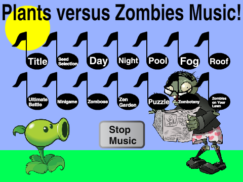 Plants versus Zombies Music!