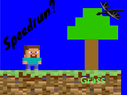 Minecraft Speedrun I Guess...