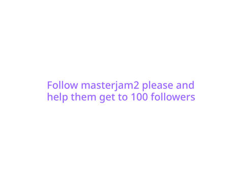Help my friend get to 100 followers