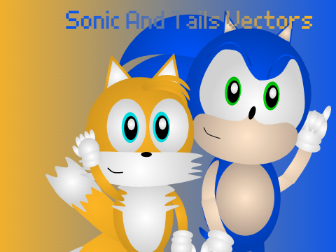 Sonic And Tails Vectors