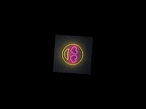 neon circle
