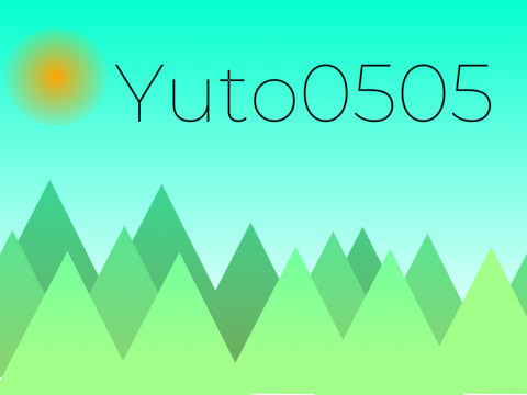 Welcome to yuto0505
