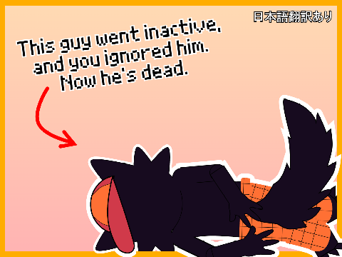 Guess Who Went Inactive Again? This Guy! // #animations