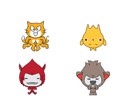 broken characters