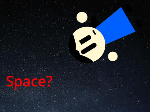 Snowy in Space?