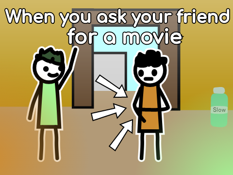 When you ask your bud for a movie #animation #music #art #stories #tutorials #all
