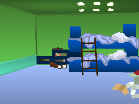 Teen Titans Rooms