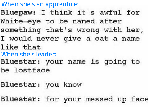 Another Warrior cat meme thing