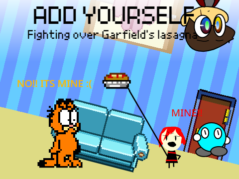 fighting over garfield lasagna(5)