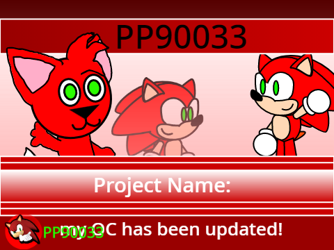 my OC has been updated!