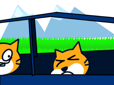 [Vector and Improved Version] cat haves motion sickness 