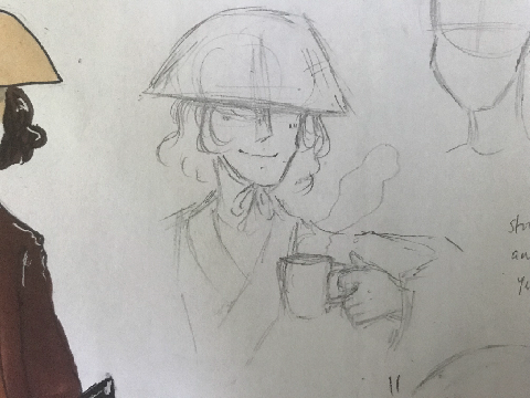 Another Sketch Dump (but it's only Kou)