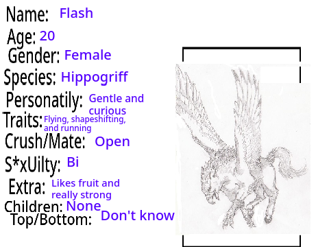 Mythical Animals RP my signup