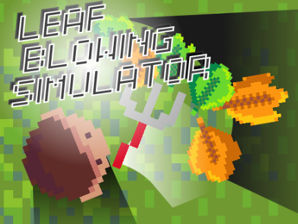 LEAF BLOWING SIMULATOR #trash