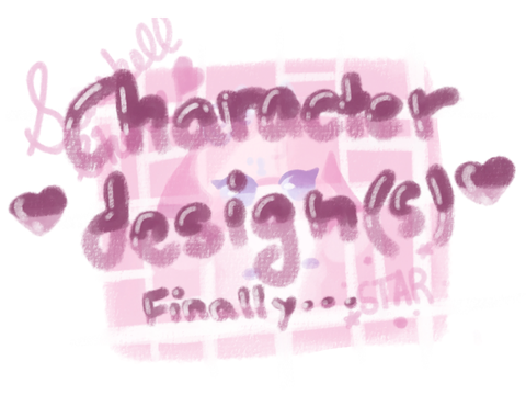 Character designs… Finally!