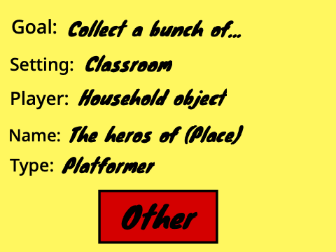 Random game ideas