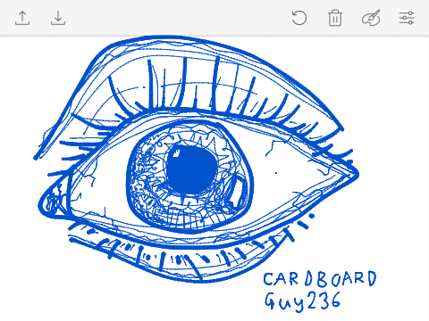 eye drawing