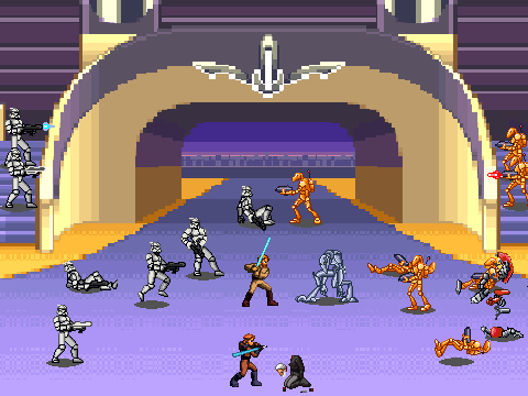 new clone & droid sprites