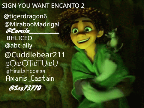 Sign if you want an Encanto 2! remix remix remix remix remix remix