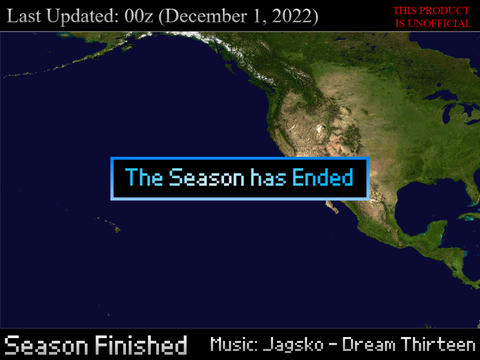 2022 Pacific Hurricane Season (Completed)