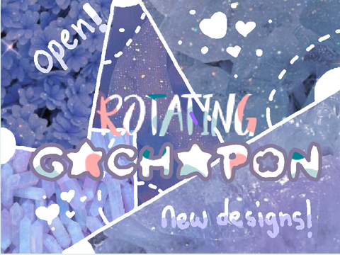 Rotating Gachapon 1 design left!!!