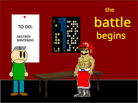 the battle begins
