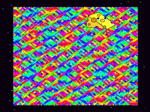 BOUNCING RAINBOW CHEESE!