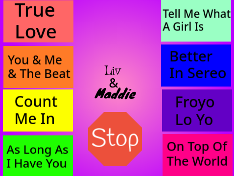 Liv & Maddie songs