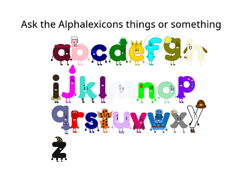 Ask the Alphalexicons
