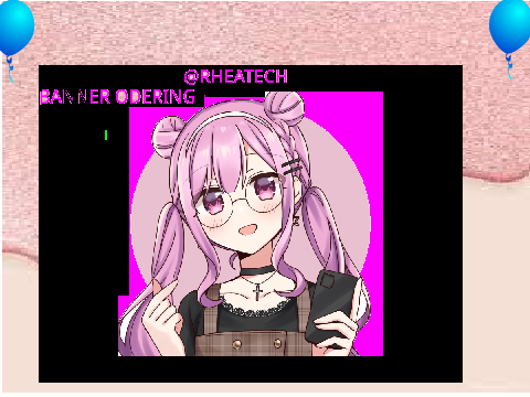 Banner Ordering @ Rheatech