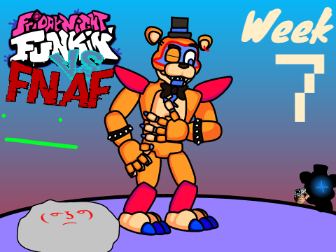 fnaf fnf vs fnaf week 7 but broken