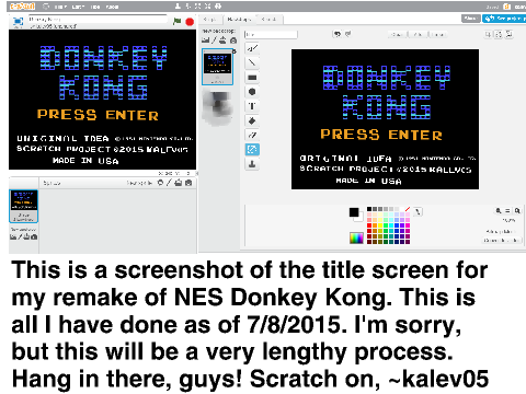 Screenshot of Donkey Kong
