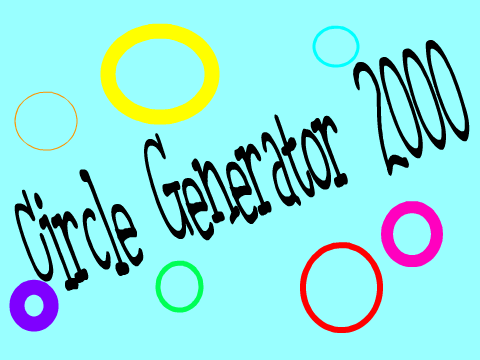 Circle Generator 2000