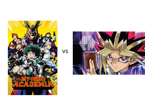 yugioh vs my hero academia