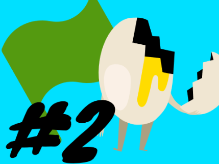 Egg roll #2 - Platformer game