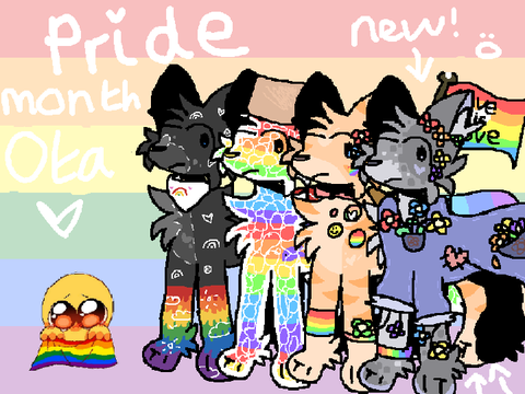 [NEW ADDED] Pride month ota! [ 3/4 open ]