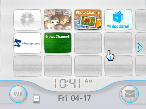 Wii ProjectHD - Wii Menu