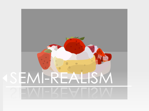 Semi-Realistic Dessert | Art
