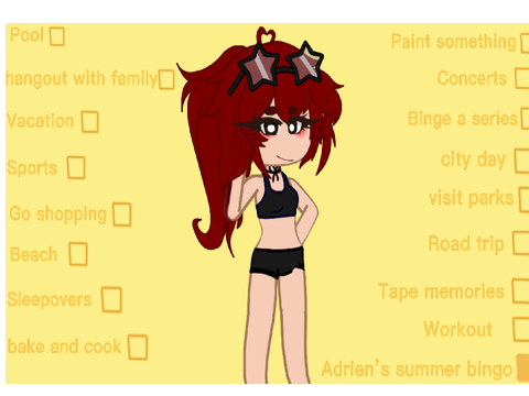 ☆ summer bingo + gacha