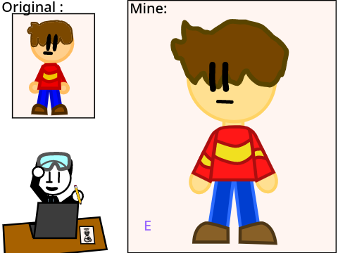 Attempt to draw me #1. remix