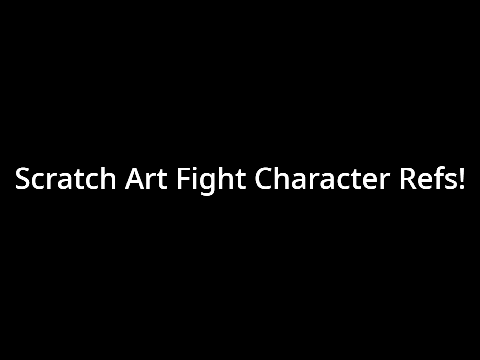 Art Fight Character Refs