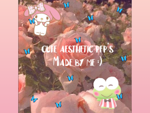 Aesthetic pfps made by me :)