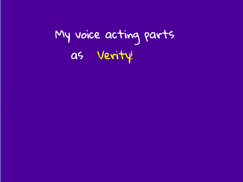 Startouched Verity's Lines