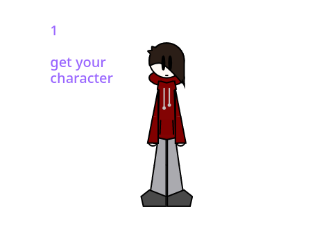 how to make your character a night mare character from indie cross in 3 easy steps