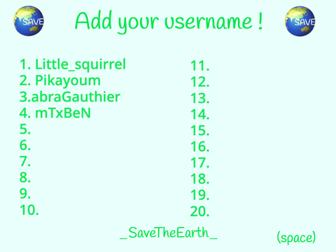 Scratch NEEDS a "Save the earth" emoji ! Pls remix ! remix remix remix